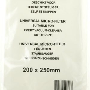 MIKROFILTER PASSEND FÜR UNIVERSAL ZUSCHNEIDERBAR 200X250 MM