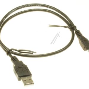 USB2.0-KABEL TYP-A STECKER/ TYP-B MICRO STECKER 0,5M, SCHWARZ