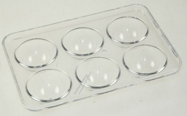 TRAY EGG,3050,GPPS, NATURAL, T1.5,43G