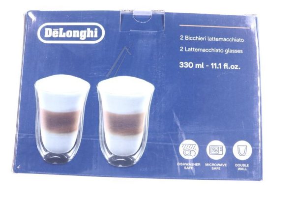 DLSC312  DOPPELWANDIGE LATTE MACCHIATO GLÄSER,  330 ML,  2ER-SET