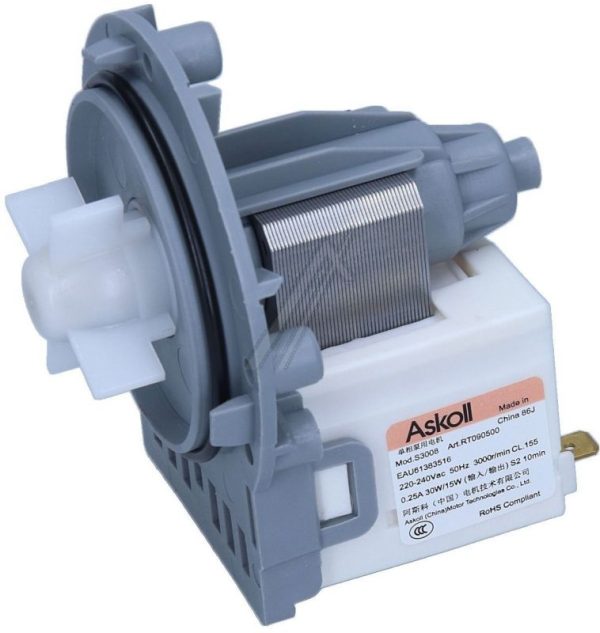 MOTOR ASSEMBLY, AC, PUMP RT090500 220-240V 250MA 30W 50HZ 2P NONE 3000 ASKOLL ( PASSEND FÜR CHINA  ) MOTOR TECHNOLOGIES CO., LTD