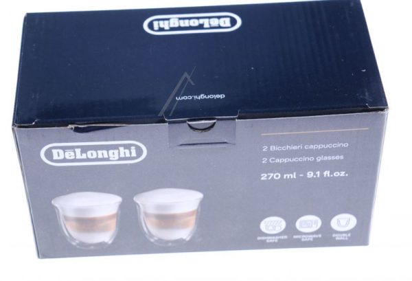 DLSC311  DOPPELWANDIGE CAPPUCCINOGLÄSER,  270 ML,  2ER-SET