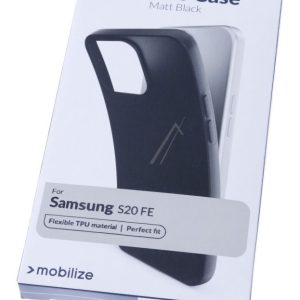 PASSEND FÜR MOBILIZE  RUBBER GELLY CASE SAMSUNG GALAXY S20 FE MATT BLACK