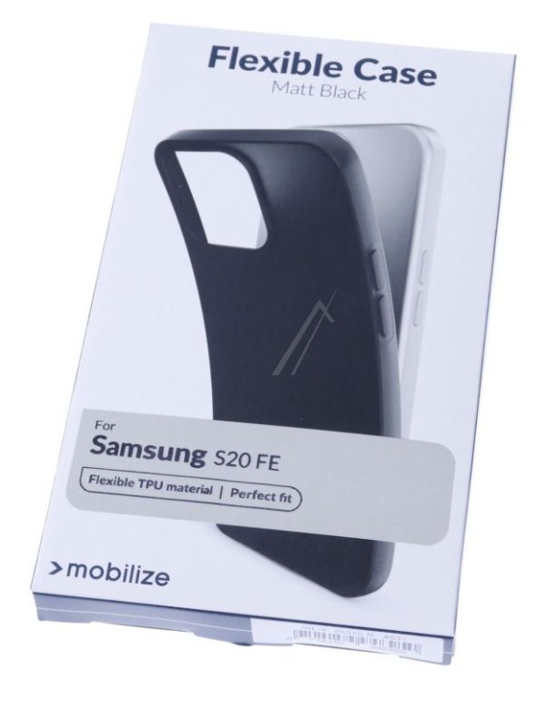 PASSEND FÜR MOBILIZE  RUBBER GELLY CASE SAMSUNG GALAXY S20 FE MATT BLACK