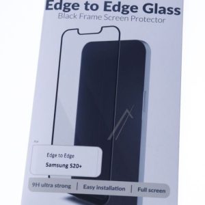 PASSEND FÜR MOBILIZE  EDGE-TO-EDGE GLASS SCREEN PROTECTOR SAMSUNG GALAXY S20 / S20  5G BLACK