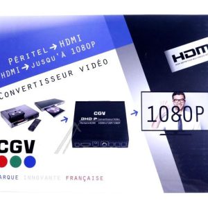 CONVERTISSEUR VIDÉO PÉRITEL VERS HDMI COMPATIBLE SECAM