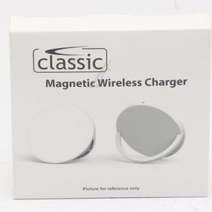 MAGIC QI  10W QI-LADEGERÄT,  WEISS MIT MAGNET