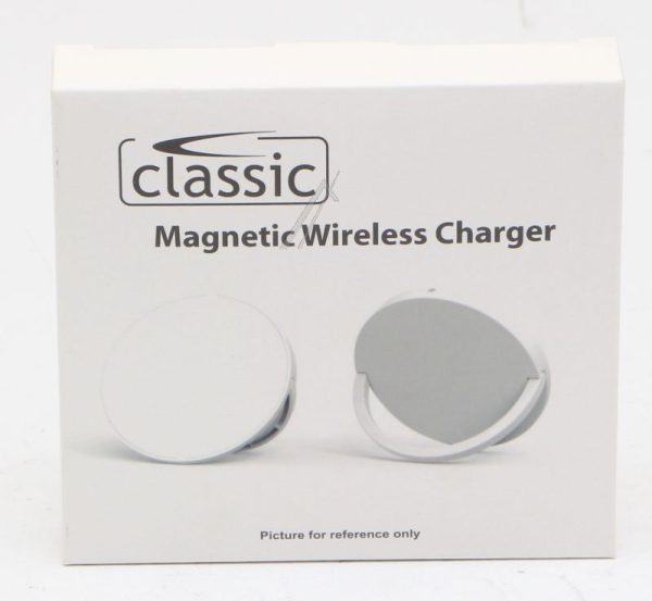 MAGIC QI  10W QI-LADEGERÄT,  WEISS MIT MAGNET